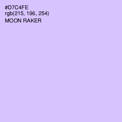 #D7C4FE - Moon Raker Color Image